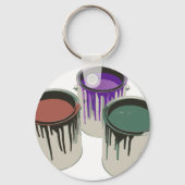 3 Gallonen Farbe Schlüsselanhänger (Vorderseite)