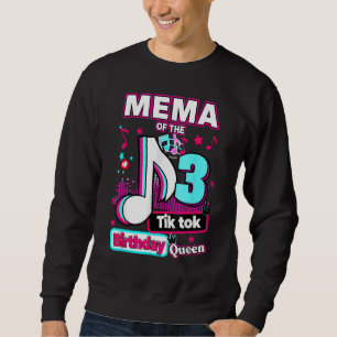 3. Geburtstag der Mema Queen Sweatshirt