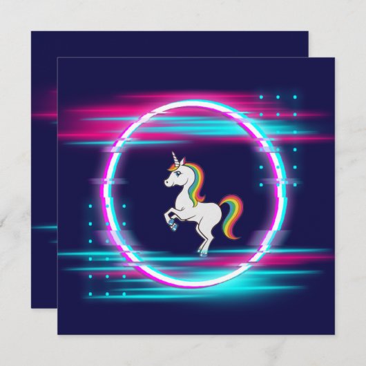 3.Geburtstag des Einhorns (Vorne/Hinten)