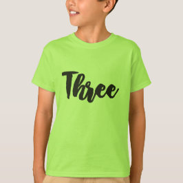 3. Geburtstag Dritter Geburtstag T-Shirt