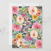 3. Geburtstag Dritter schöner Blumenladen, Einladung (Rückseite)