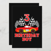 3. Geburtstag Einladung (Vorne/Hinten)