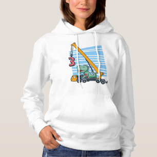 3. Geburtstag für 3-jährige Kinder B-Tag Hoodie