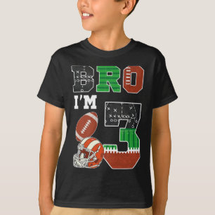3. Geburtstag Fußballspieler Party Bro Ich bin 3 J T-Shirt