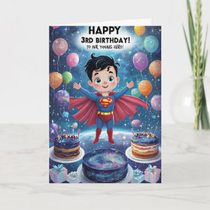 3. Geburtstag Karte