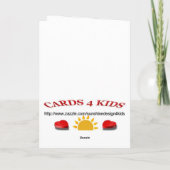 3. Geburtstag Karte (Rückseite)