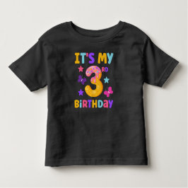 3. Geburtstag Kleinkind T-shirt