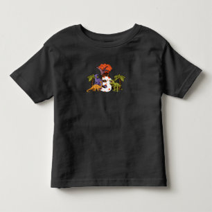3. Geburtstag Mädchen Junge Dino Dinosaurier 3 Ja Kleinkind T-shirt
