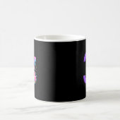 3. Geburtstag Mädchen Schlange Party Regenbogen Ko Kaffeetasse (Mittel)