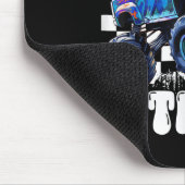 3. Geburtstag Monstertruck Jung Wild Und Drei 3  Mousepad (Ecke)
