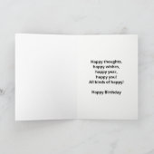 3. Geburtstag Niedlicher Teddybär Karte (Innenseite)