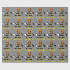 3. Geburtstag: Spooky Halloween Thema + Individuel Geschenkpapier