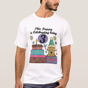 3. Geburtstag Welpe T - Shirt und Geschenke