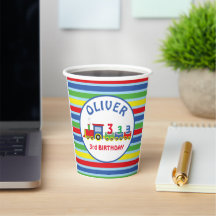 3. Geburtstagsbahn Personalisischer Name