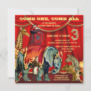 3. Geburtstagsfeier Einladung