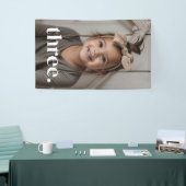 3. Geburtstagsfoto - drei Banner (Messeveranstaltung)