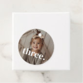 3. Geburtstagsfoto - drei Geschenkanhänger (Beispiel)