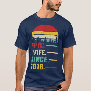3. Geburtstagsgeschenk für Ihre epische Ehefrau T-Shirt