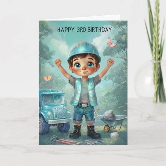 3. Geburtstagskarte Karte (Vorderseite)