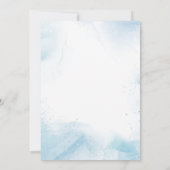 3. Geburtstagspartei unter der Meerjungfrau Einladung (Rückseite)