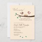 3 Gelbe Eier Triplets Kinderdusche Einladung (Vorderseite)