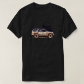 3. Gen 4Runner TRD - Tan Angepasst T-Shirt (Design vorne)