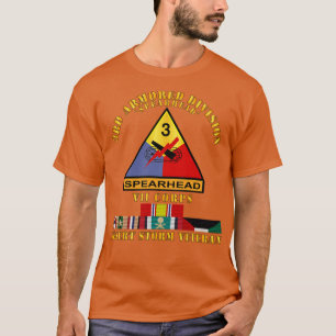 3. gepanzerte Division VII Corps Desert Storm Vete T-Shirt