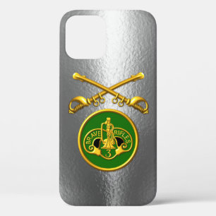 3. Gepanzerte Kavallerie Kreuzende Säbel Metall Case-Mate iPhone Hülle