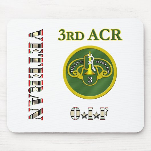 3. Gepanzerte Kavallerie OIF Mousepad (Vorne)