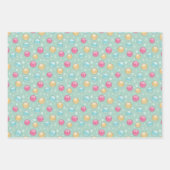 3 Geschenkgutscheine Set - Merry Kitchsmas Geschenkpapier Set (Vorderseite)