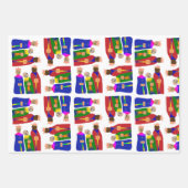 3 Geschmacksmuster für exklusive Umschlagpapier fü Geschenkpapier Set (Vorderseite 2)