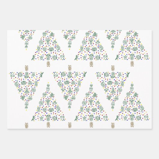 3 Geschmacksmuster für exklusive Umschlagpapier fü Geschenkpapier Set (Vorderseite)