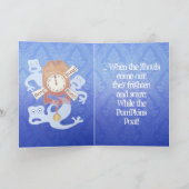 3 Ghosts (Halloween poem) card Karte (Innenseite)