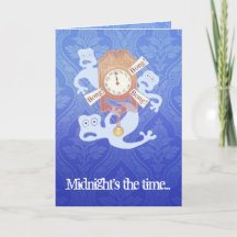 3 Ghosts (Halloween poem) card