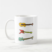 3 Gitarren Kaffeetasse (Links)