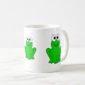 3 glückliche Frösche Kaffeetasse (VorderseiteRechts)