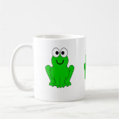 3 glückliche Frösche Kaffeetasse (Links)