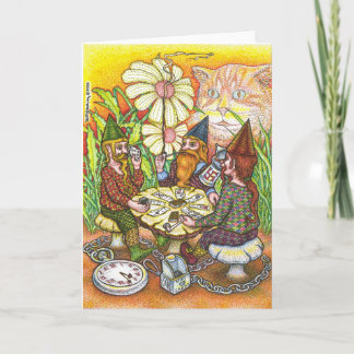 3 Gnomes-Gruß-Karte Karte
