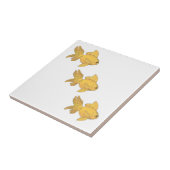 3 Goldfische, die das einfache Muster - verbessert Fliese (Seite)