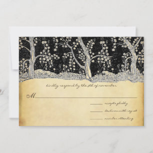 3 Goldgräber auf Gold und Black Metallic Elegance Einladung