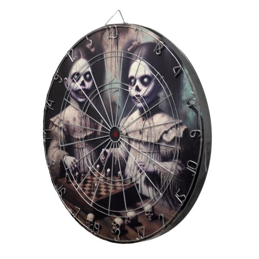 #3 Gothic Spaß Dartscheibe (Vorderseite rechts)