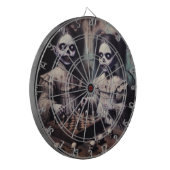 #3 Gothic Spaß Dartscheibe (Vorderseite Links)