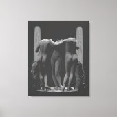 3 Graces Print Roman Art Print Stretched Leinwand (Vorderseite)