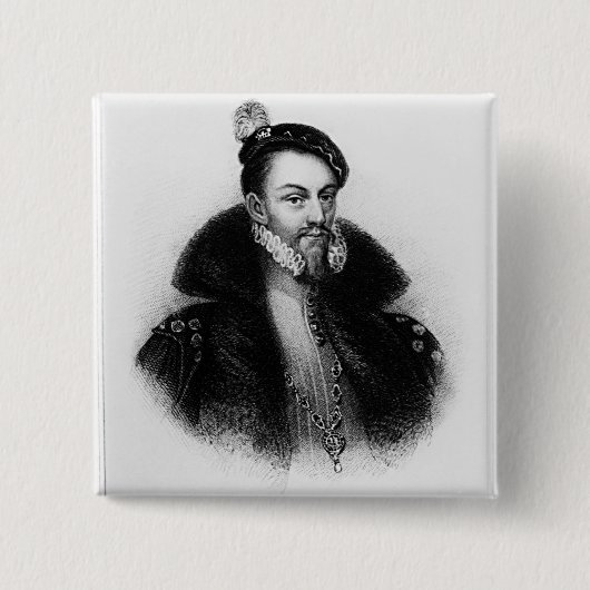 3. Graf Thomas Radclyffe von Sussex Button (Vorderseite)
