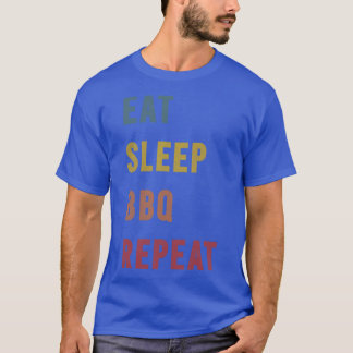 3 Grillen Geschenk Sleep GRILLEN wiederholen T-Shirt