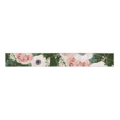 3" Grosgrain Ribbon Geometric Garden Rose Hunter Ripsband (Vorderseite)