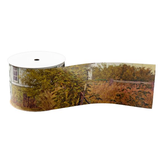 3" Grosgrain Ribbon Sunset Stall Land Rustikale Fi Ripsband (Spule)