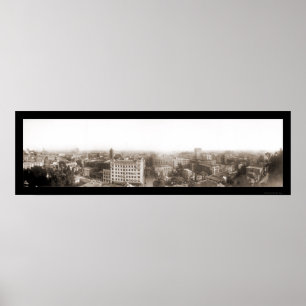 3. großartiges Foto 1904 Los Angeles Poster