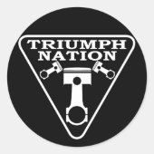 3 große Aufkleberpackung Runder Aufkleber (Vorderseite)