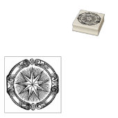 3 Größen Gummi Briefmarke Antik Star Symbol Gummistempel (Stempel)